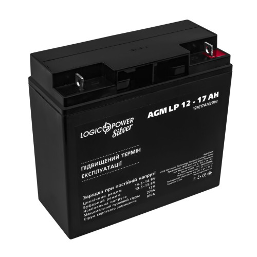 Купити Акумулятор AGM LP 12V - 17 Ah Silver