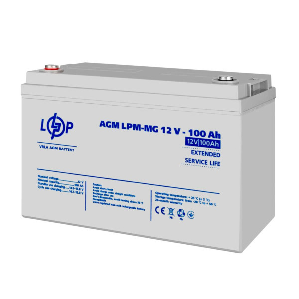 Купить Аккумулятор мультигелевый LPM-MG 12V - 100 Ah