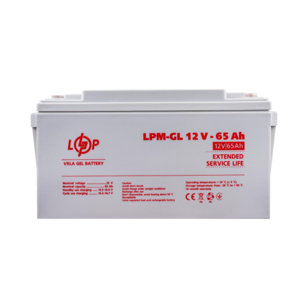 Купить Аккумулятор гелевый LPM-GL 12V - 65 Ah