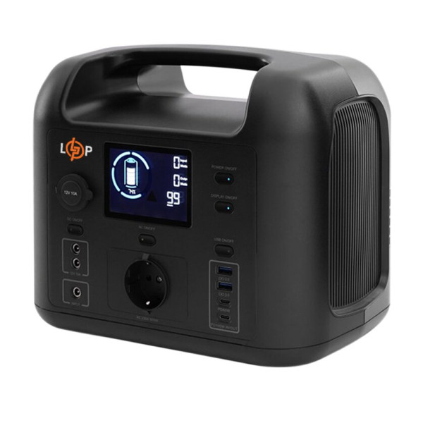 Купити Багатофункціональна портативна зарядна станція LP CHARGER 500 (500W, 518Wh)