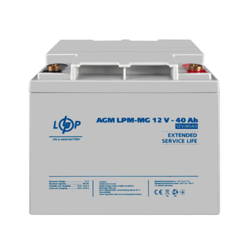 Купити Акумулятор мультигелевий LPM-MG 12V - 40 Ah