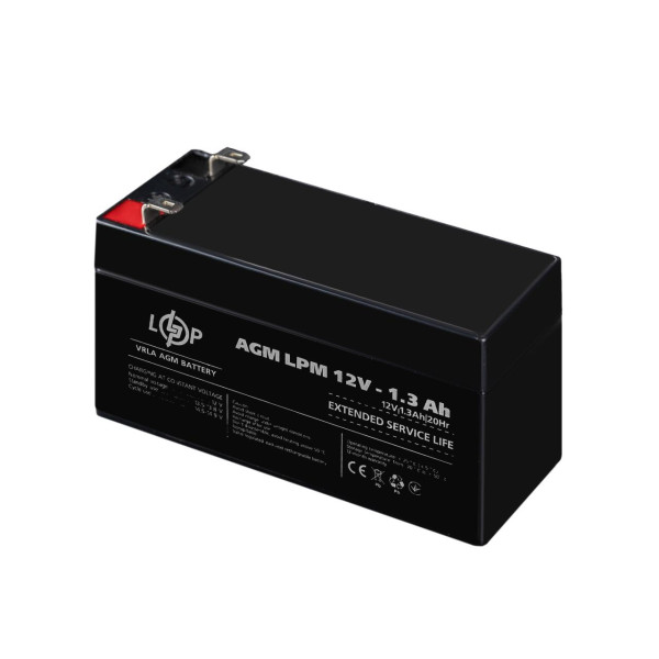 Купить Аккумулятор AGM LPM 12V - 1.3 Ah