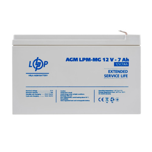 Купити Акумулятор мультигелевий LPM-MG 12V - 7 Ah