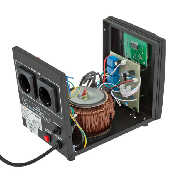 Купити Стабілізатор напруги LPT-1500RD BLACK (1050W)