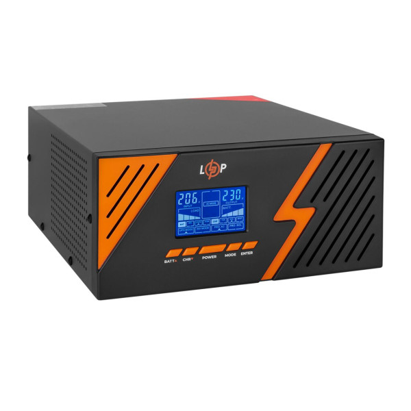 Купить ИБП с правильной синусоидой 12V LPM-PSW-1500VA (1050Вт) Black Уценка