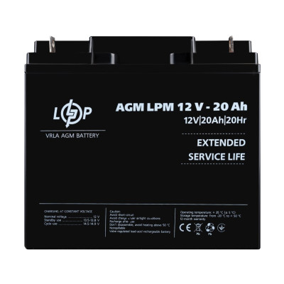 Купить Аккумулятор AGM LPM 12V - 20 Ah