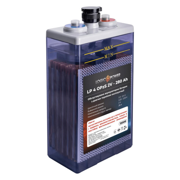 Купить Аккумуляторная батарея LP 4 OPzS 2V - 280 Ah