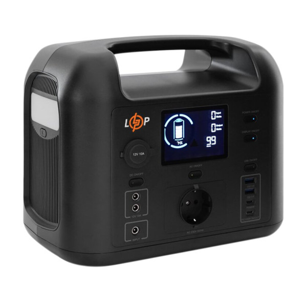 Купити Багатофункціональна портативна зарядна станція LP CHARGER 500 (500W, 518Wh)