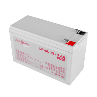 Купити Акумулятор гелевий LP-GL 12V - 7 Ah Silver
