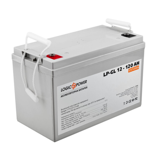 Купить Аккумулятор гелевый LP-GL 12V - 120 Ah Silver