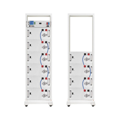 Купить Аккумулятор LP LiFePO4 Battery HVM 512V 150Ah (76800 Wh) BMS 125А AB Lrack white