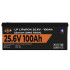 Купить Аккумулятор LP LiFePO4 24V (25,6V) - 100 Ah (2560Wh) (Smart BMS 100А) с BT пластик