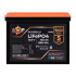 Купити Акумулятор LP LiFePO4 12,8V - 100 Ah (1280Wh) (BMS 100A/50А) пластик Smart BT