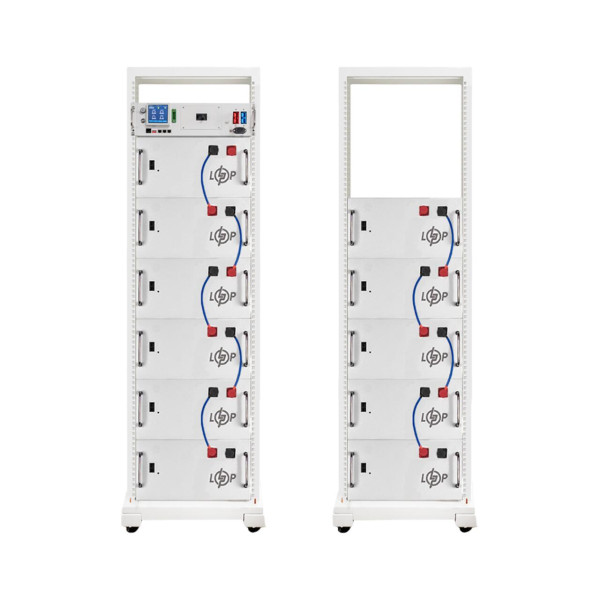 Купить Аккумулятор LP LiFePO4 Battery HVM 563,2V 150Ah (84480 Wh) BMS 125А AB Lrack white