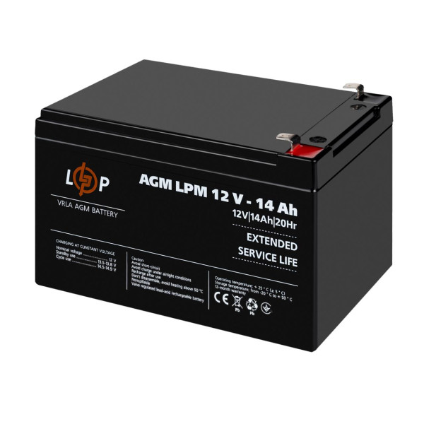 Купить Аккумулятор AGM LPM 12V - 14 Ah