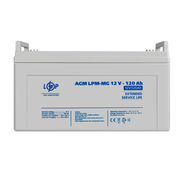 Купити Акумулятор мультигелевий LPM-MG 12V - 120 Ah