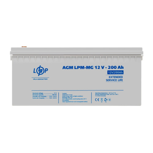 Купити Акумулятор мультигелевий LPM-MG 12V - 200 Ah