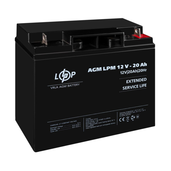 Купить Аккумулятор AGM LPM 12V - 20 Ah