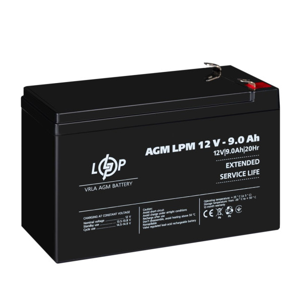 Купить Аккумулятор AGM LPM 12V - 9 Ah