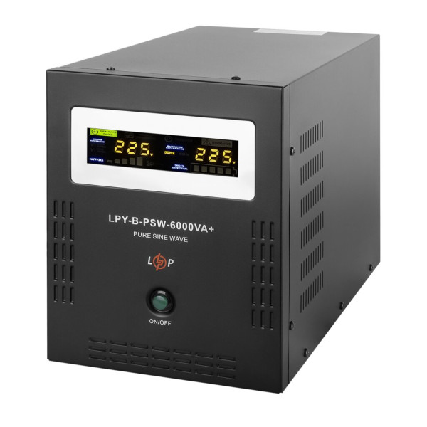 Купити ДБЖ з правильною синусоїдою 48V LPY-B-PSW-6000VA+(4200Вт)10A/20A