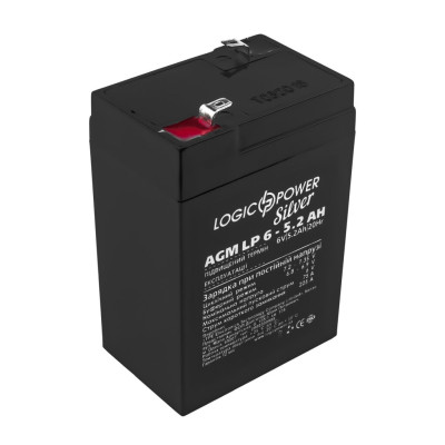 Купити Акумулятор AGM LP 6V - 5.2 Ah Silver