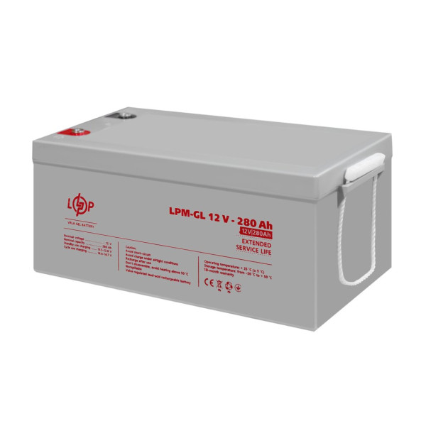 Купити Акумулятор гелевий LPM-GL 12V - 280 Ah