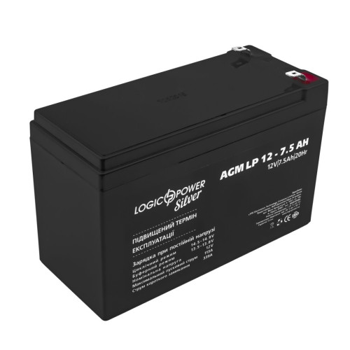 Купити Акумулятор AGM LP 12V - 7.5 Ah Silver