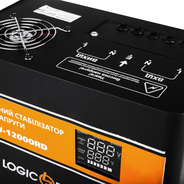 Купити Стабілізатор напруги LPT-W-12000RD BLACK (8400W)