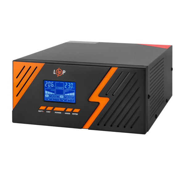 Купить ИБП с правильной синусоидой 12V LPM-PSW-1500VA (1050Вт) Black Уценка
