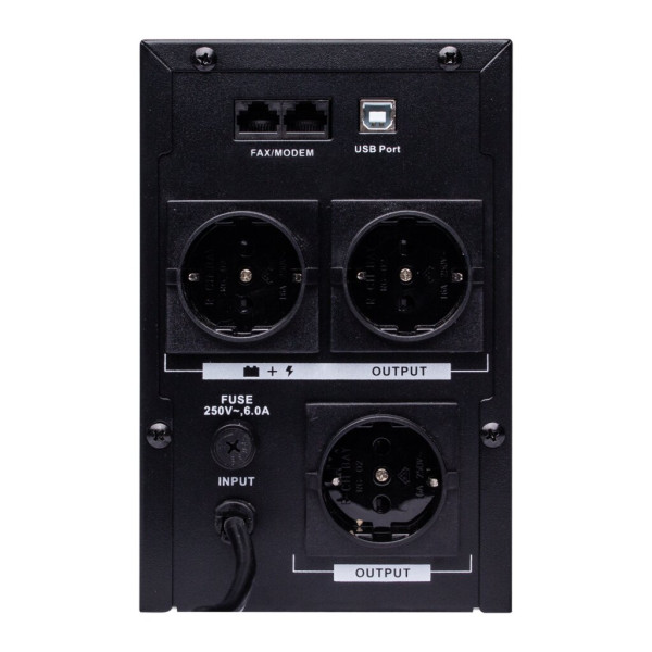 Купити Лінійно-інтерактивне ДБЖ LPM-U1250VA (875Вт)