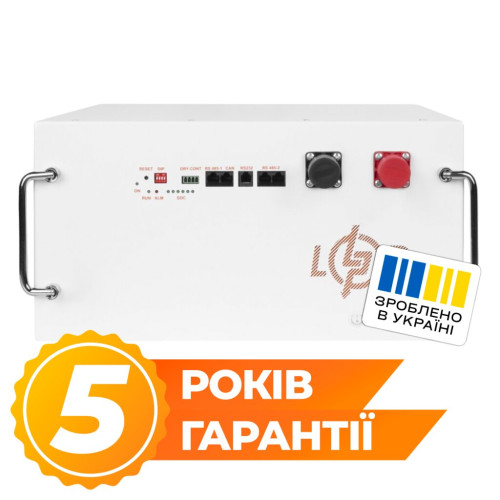 Купить Аккумулятор LP LiFePO4 51,2V - 160 Ah (8192Wh) (BMS JK 160A/100А) RM RS485/CAN WH