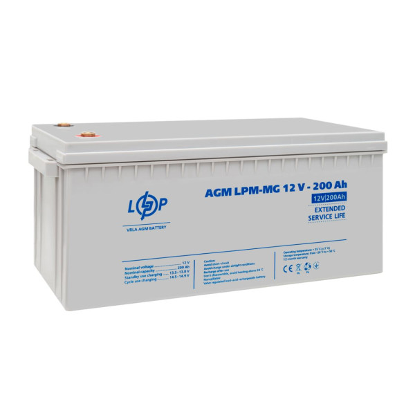 Купить Аккумулятор мультигелевый LPM-MG 12V - 200 Ah