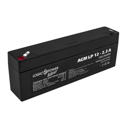 Купить Аккумулятор AGM LP 12V - 2.3 Ah Silver