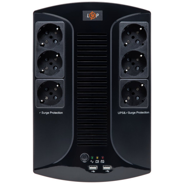 Купити Лінійно-інтерактивне ДБЖ LP 850VA-6PS (595Вт)