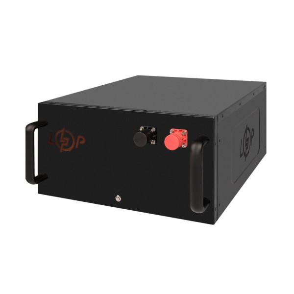 Купити Акумулятор LP LiFePO4 51,2V - 100 Ah (5120Wh) (BMS 100A/50А) метал Smart BT