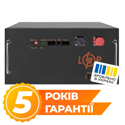 Купити Акумулятор LP LiFePO4 25,6V - 280 Ah (7168Wh) (BMS JK 200A/100A) RM RS485/CAN BL