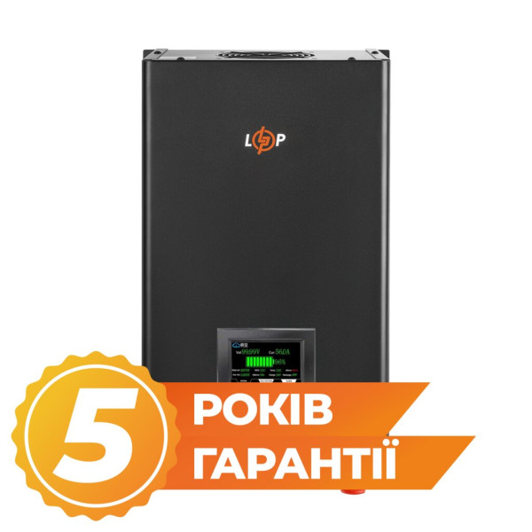 Купити Акумулятор LP LiFePO4 25,6V - 160 Ah (4096Wh) (BMS 200A/100А) метал LCD Smart BT