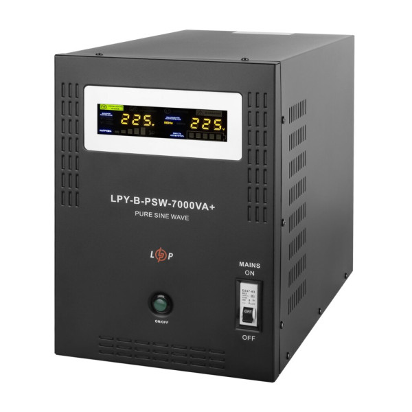 Купити ДБЖ з правильною синусоїдою 48V LPY-B-PSW-7000VA+(5000Вт)10A/20A