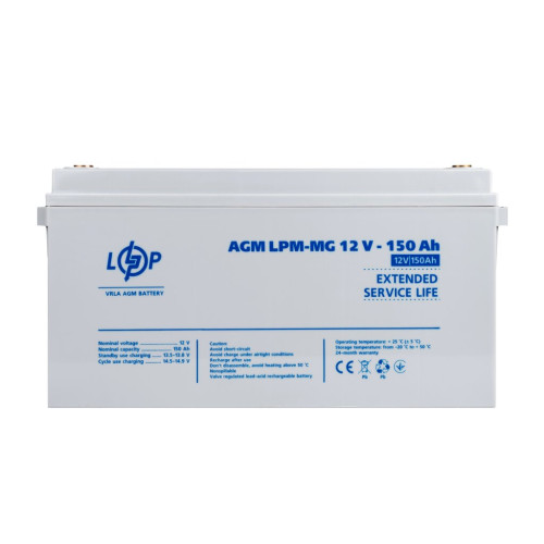 Купити Акумулятор мультигелевий LPM-MG 12V - 150 Ah