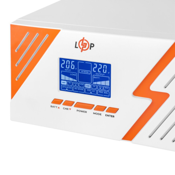 Купить ИБП с правильной синусоидой 12V LPM-PSW-1500VA (1050Вт) White