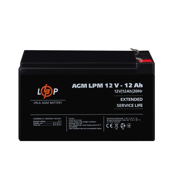 Купить Аккумулятор AGM LPM 12V - 12 Ah