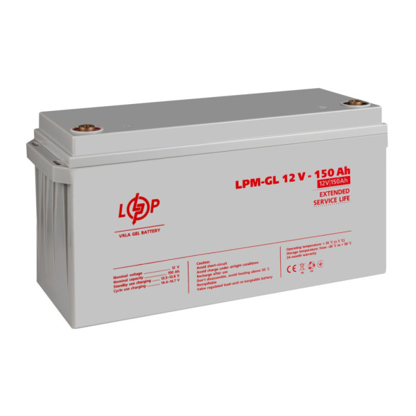 Купити Акумулятор гелевий LPM-GL 12V - 150 Ah