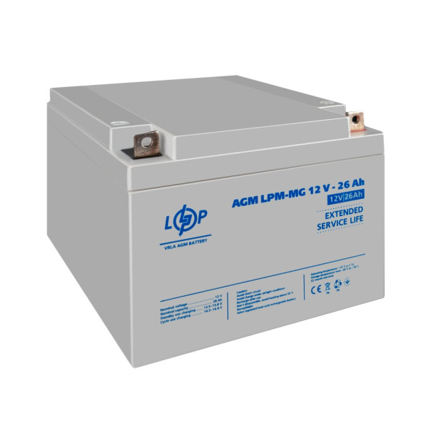 Купить Аккумулятор мультигелевый LPM-MG 12V - 26 Ah