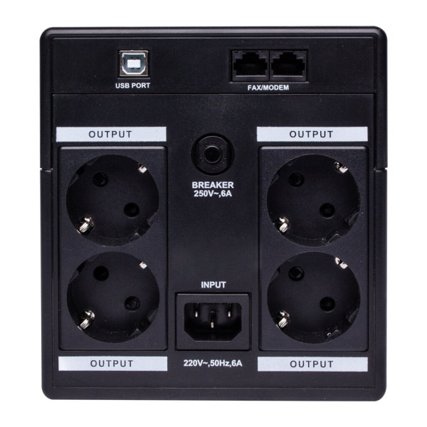 Купити Лінійно-інтерактивне ДБЖ LPM-U1100VA-P (770Вт)