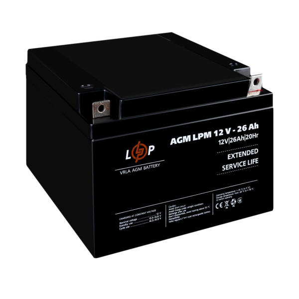 Купить Аккумулятор AGM LPM 12V - 26 Ah