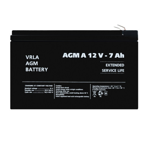 Купити Акумулятор для сигналізації AGM А 12V - 7 Ah