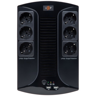 Купити Лінійно-інтерактивне ДБЖ LP 650VA-6PS (455Вт)