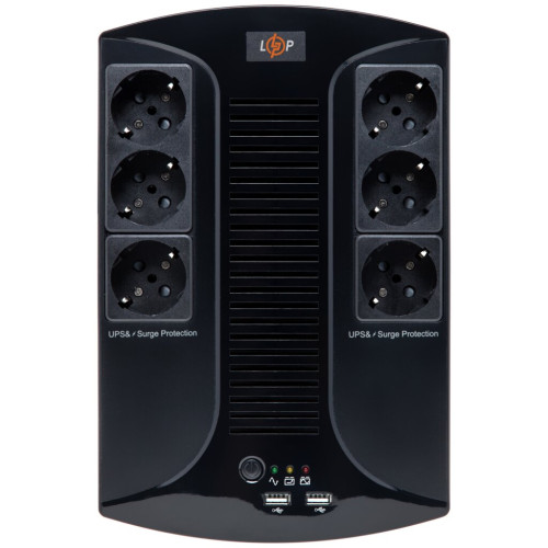 Купити Лінійно-інтерактивне ДБЖ LP 650VA-6PS (455Вт)
