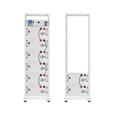 Купить Аккумулятор LP LiFePO4 Battery HVM 409,6V 150Ah (61440 Wh) BMS 125А AB Lrack white