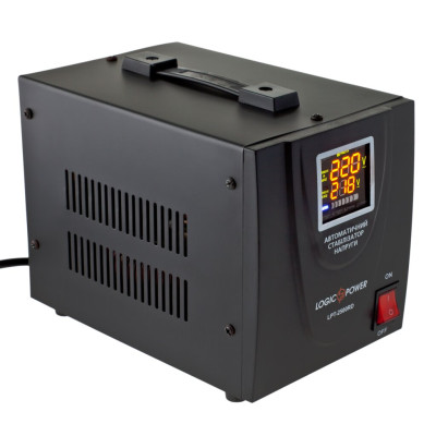 Купити Стабілізатор напруги LPT-2500RD BLACK (1750W)
